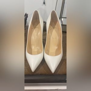 Authentic/Christian Louboutin- Pigalle Follies-100- latte